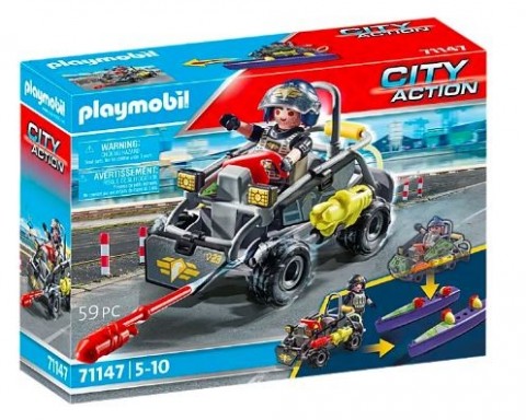 Сет са фигурицом City Action 71147 Терено возило специјалне јединицеIVET.RS - Nova Kolekcija