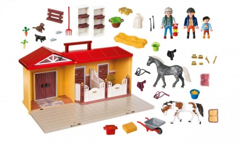 Сет са фигурицама Country 71393 Нова преносива шталаIVET.RS - Nova Kolekcija
