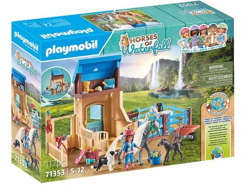 Сет са фигурицама Horses 71353 Амелија и Виспер са шталомIVET.RS - Nova Kolekcija