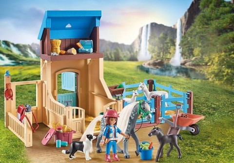 Сет са фигурицама Horses 71353 Амелија и Виспер са шталомIVET.RS - Nova Kolekcija