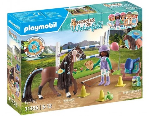 Сет са фигурама Horses 71355 Zoe и Blaze са препрекамаIVET.RS - Nova Kolekcija