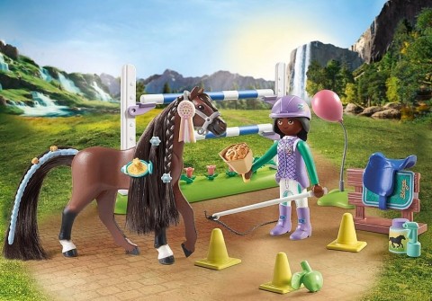Сет са фигурама Horses 71355 Zoe и Blaze са препрекамаIVET.RS - Nova Kolekcija