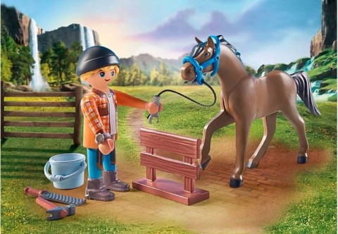 Set sa figuricama Horses 71357 Kovač Ben i AhilIVET.RS - Nova Kolekcija