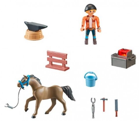 Set sa figuricama Horses 71357 Kovač Ben i AhilIVET.RS - Nova Kolekcija