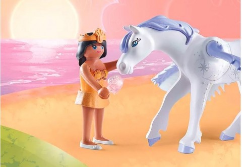 Set sa figuricama Princess Magic 71361 Nebeski pegaz sa dugeIVET.RS - Nova Kolekcija