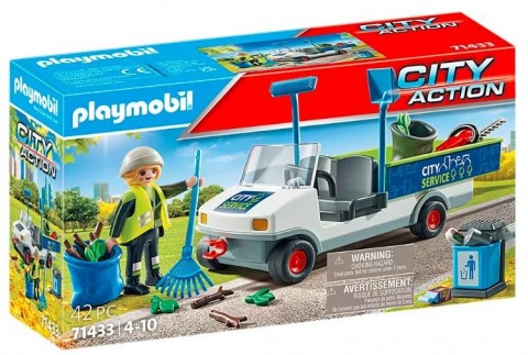 Сет са фигурама City Action 71433 Чишћење града електричним аутомобиломIVET.RS - Nova Kolekcija