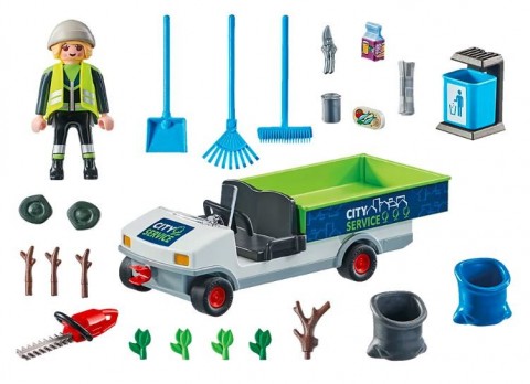 Сет са фигурама City Action 71433 Чишћење града електричним аутомобиломIVET.RS - Nova Kolekcija