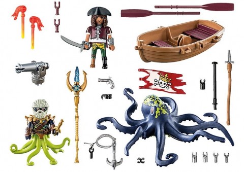 Сет са фигурама Pirates 71419 Борба са џиновском хоботницомIVET.RS - Nova Kolekcija