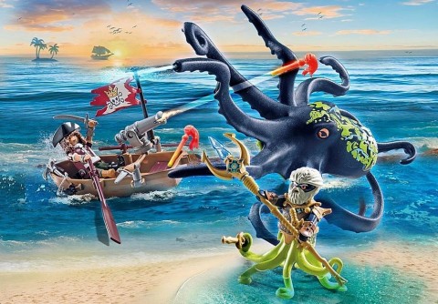 Сет са фигурама Pirates 71419 Борба са џиновском хоботницомIVET.RS - Nova Kolekcija