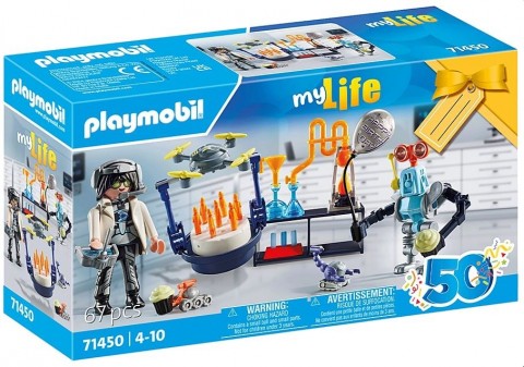 Комплет са фигурицама My Life 71450 Научник са роботимаIVET.RS - Nova Kolekcija