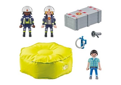 Set figurica Action Heroes 71465 Vatrogasci sa vazdušnim jastukomIVET.RS - Nova Kolekcija