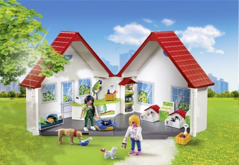 Set sa figuricama City Life 71396 Prenosiva prodavnica za kućne ljubimceIVET.RS - Nova Kolekcija