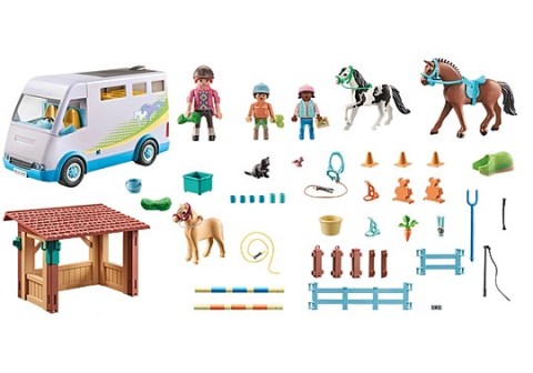 Сет фигура Horses 71493 Мобилно учење јахањаIVET.RS - Nova Kolekcija