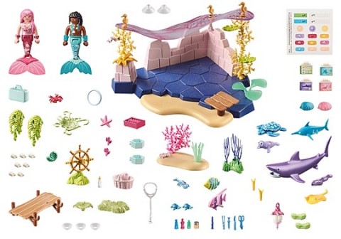 Сет фигурica Princess Magic 71499 Подводна нега морских животињаIVET.RS - Nova Kolekcija