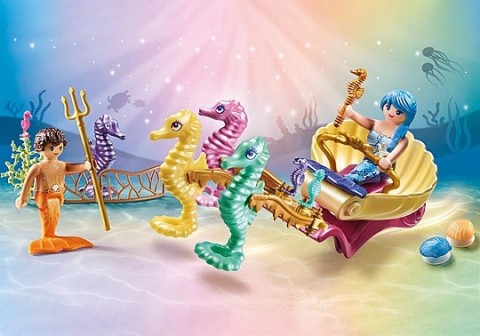 Сет фигурица Princess Magic 71500 Подводни становници са кочијом морских коњићаIVET.RS - Nova Kolekcija
