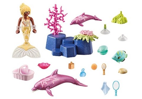 Set figurica Princess Magic 71501 Sirena sa delfinimaIVET.RS - Nova Kolekcija
