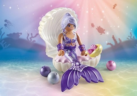 Комплет фигурica Princess Magic 71502 Сирена са бисерном шкољкомIVET.RS - Nova Kolekcija