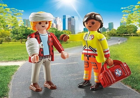 Комплет фигурица Duo Pack 71506 Болничар са пацијентомIVET.RS - Nova Kolekcija