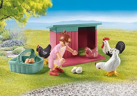 Сет фигурица My Life 71510 Мала фарма кокошака у врту Tiny HouseIVET.RS - Nova Kolekcija