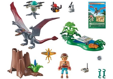Set figurica Dinos 71525 Istraživačka stanica za dimorfodone dinosauruseIVET.RS - Nova Kolekcija