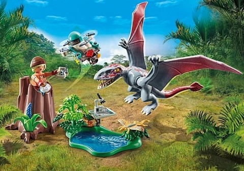 Set figurica Dinos 71525 Istraživačka stanica za dimorfodone dinosauruseIVET.RS - Nova Kolekcija
