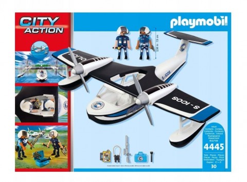 Сет фигурица City Action 4445 Полицијски хидроглисерIVET.RS - Nova Kolekcija