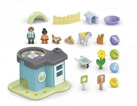 Сет фигура Junior 71690 Хотел за животиње са дозатором хранеIVET.RS - Nova Kolekcija