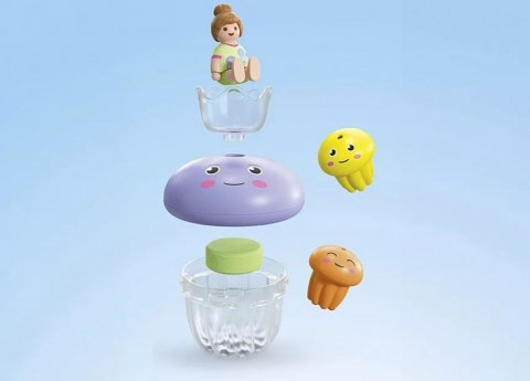 Сет фигурица Junior Aqua 71439 Породица шарених медузаIVET.RS - Nova Kolekcija