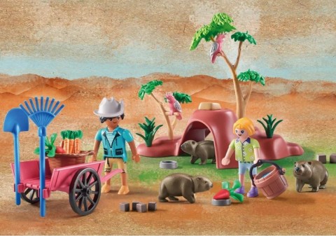 Wiltopia 71625 Склониште за вомбатe са фигурицамаIVET.RS - Nova Kolekcija