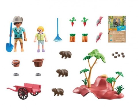 Wiltopia 71625 Склониште за вомбатe са фигурицамаIVET.RS - Nova Kolekcija