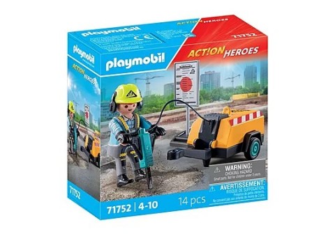 Action Heroes 71752 Грађевински радник са ударном бушилицомIVET.RS - Nova Kolekcija