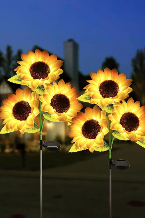 Solarna lampa u obliku suncokreta SUNELFO, Boja: žuta, IVET.RS - Nova Kolekcija