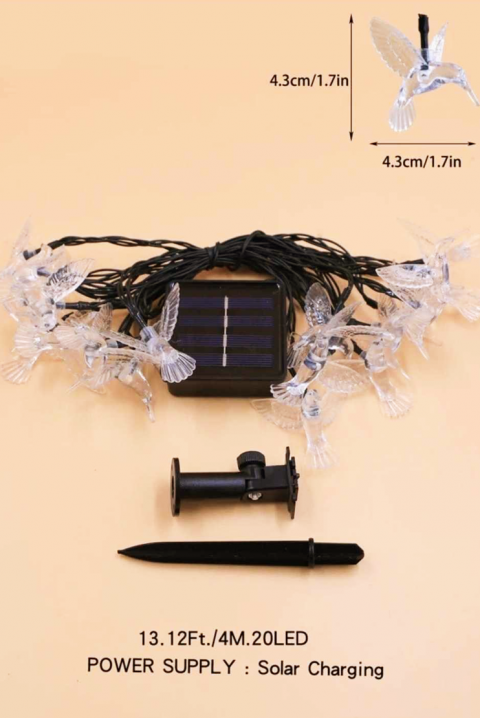 Solarne lampe 20 kom. FLISELDO, Boja: prozračan, IVET.RS - Nova Kolekcija