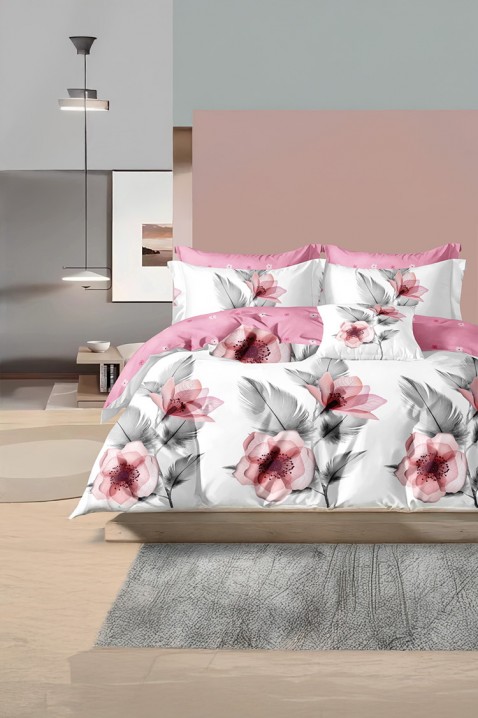 Komplet posteljine MORXELA 200x220 cm pamuk - 4 dela, Boja: višebojna, IVET.RS - Nova Kolekcija