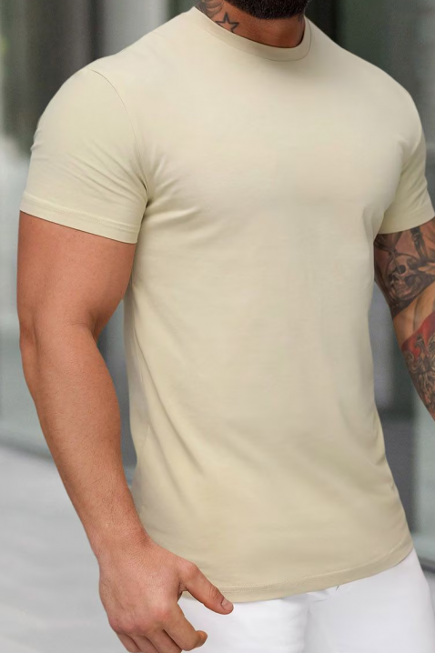Muška majica MOZKO BEIGE, Boja: bež, IVET.RS - Nova Kolekcija