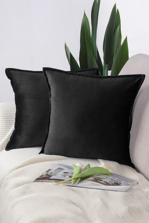 Jastučnica ZLOMEJA BLACK 40х40 cm, Boja: crna, IVET.RS - Nova Kolekcija