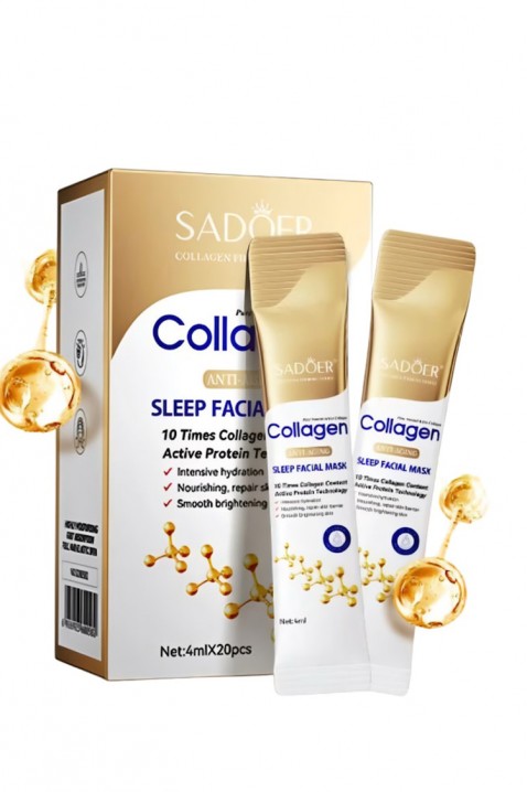 Noćna maska za lice SADOER Collagen Facial Mask 20×4 mlIVET.RS - Nova Kolekcija