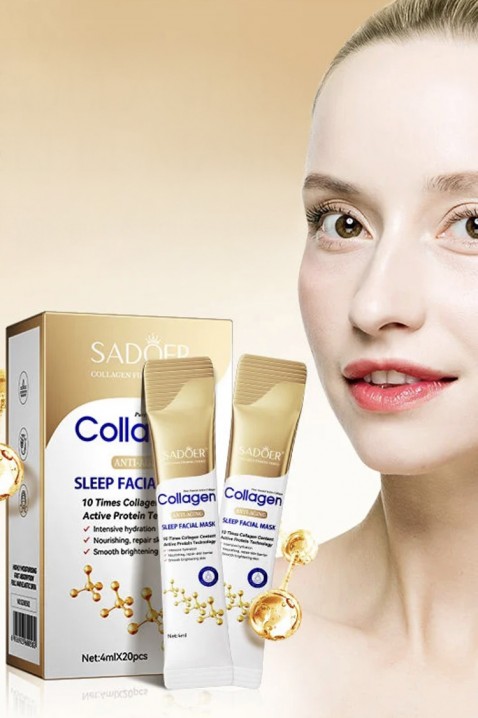 Noćna maska za lice SADOER Collagen Facial Mask 20×4 mlIVET.RS - Nova Kolekcija