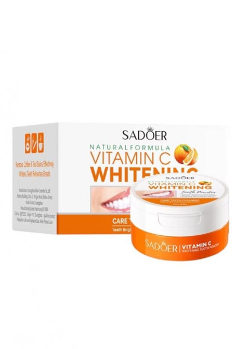 Prah za izbeljivanje zuba SADOER Whitening Vitamin CIVET.RS - Nova Kolekcija