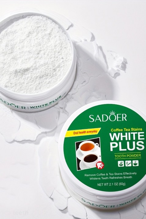 Prah za izbeljivanje zuba SADOER Whitening PlusIVET.RS - Nova Kolekcija