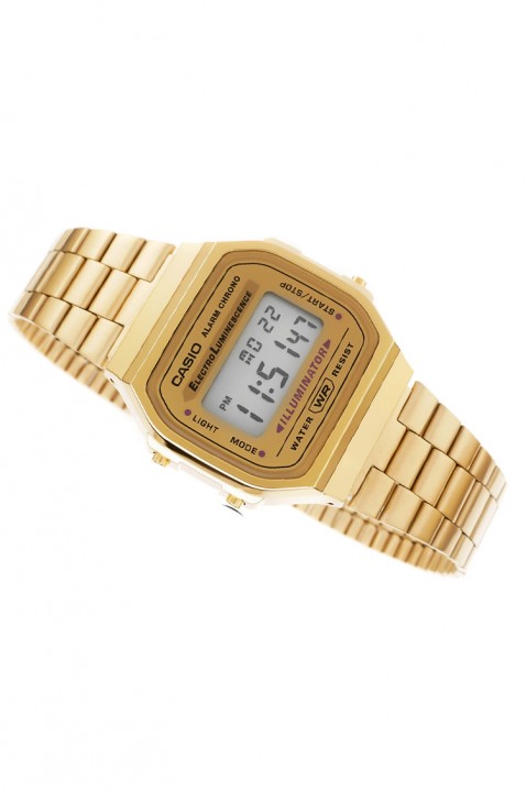 Sat CASIO Vintage A168WG-9WDF, Boja: zlatna, IVET.RS - Nova Kolekcija