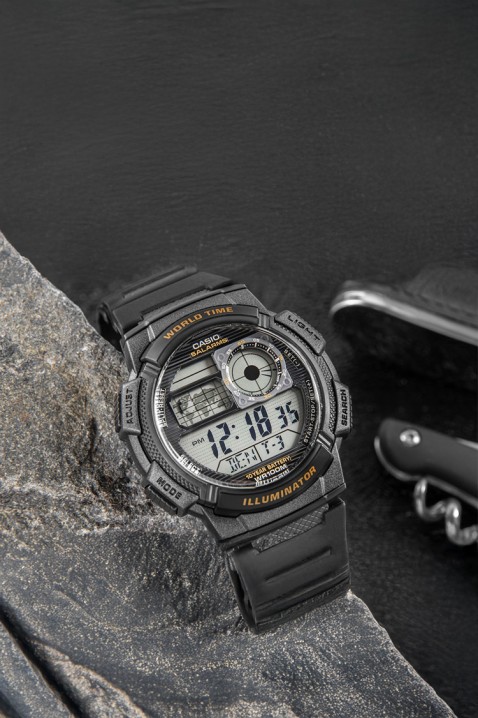 Muški sat CASIO AE-1000W-1AVDF, Boja: crna, IVET.RS - Nova Kolekcija