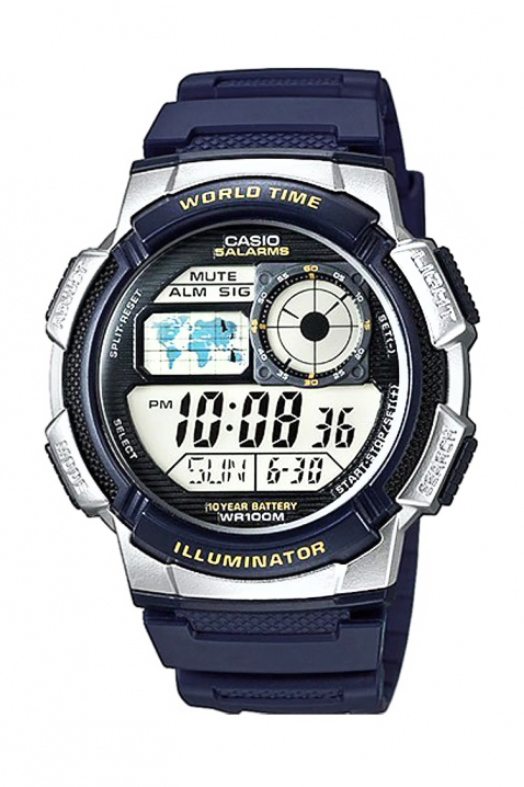 Muški sat CASIO AE-1000W-2AVDF, Boja: tamnoplava, IVET.RS - Nova Kolekcija