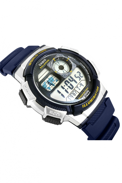 Muški sat CASIO AE-1000W-2AVDF, Boja: tamnoplava, IVET.RS - Nova Kolekcija