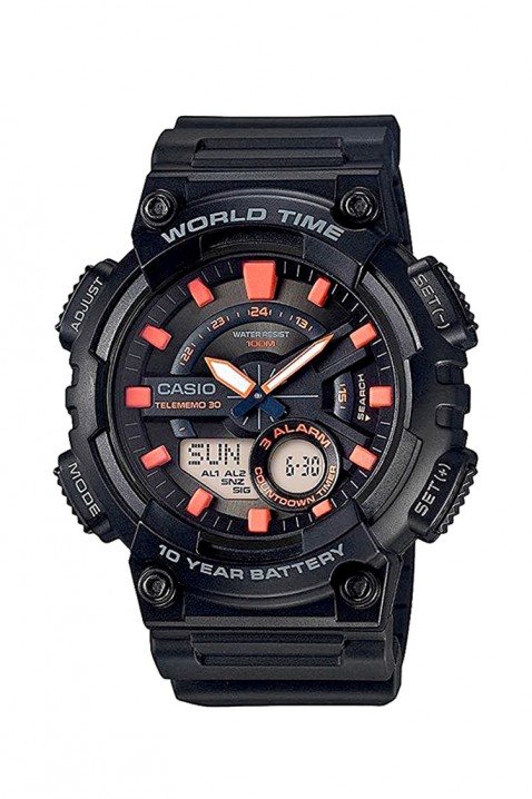 Muški sat CASIO AEQ-110W-1A2VDF, Boja: crna, IVET.RS - Nova Kolekcija