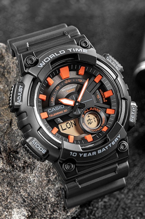 Muški sat CASIO AEQ-110W-1A2VDF, Boja: crna, IVET.RS - Nova Kolekcija