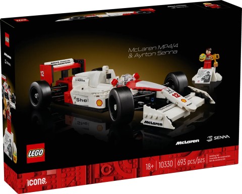 10330 | McLaren MP4/4 i Ayrton SennaIVET.RS - Nova Kolekcija