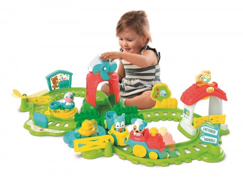 Интерактивна играчка - Воз са животињама са фарме | Baby ClementoniIVET.RS - Nova Kolekcija