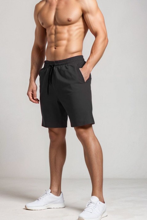 Muške kratke pantalone MEFIGO BLACK, Boja: crna, IVET.RS - Nova Kolekcija
