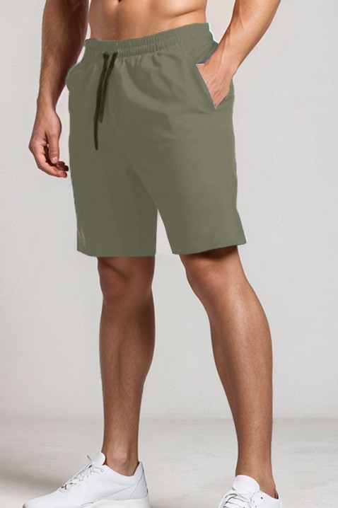Muške kratke pantalone MEFIGO KHAKI, Boja: kaki, IVET.RS - Nova Kolekcija